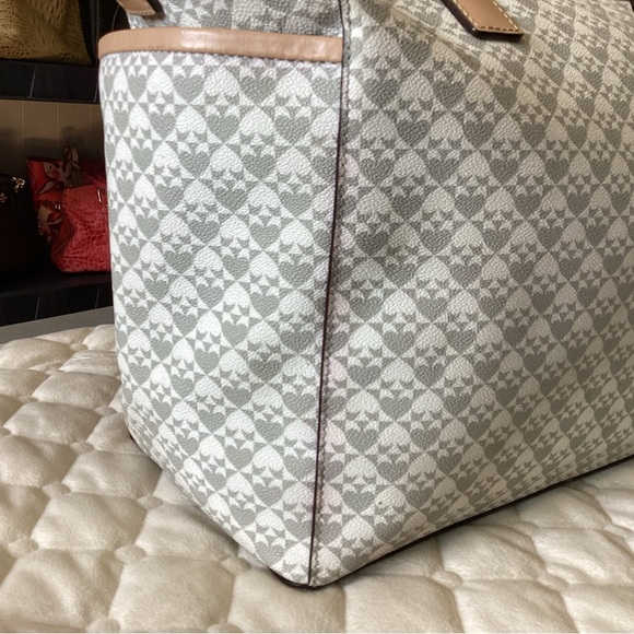 Kate Spade RARE EUC Classic Noel Print weekender tote bag with adjustable strap - Picture 16 of 16